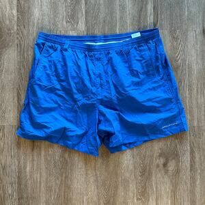 Columbia PFG Blue Backcast Water Shorts Size XXL